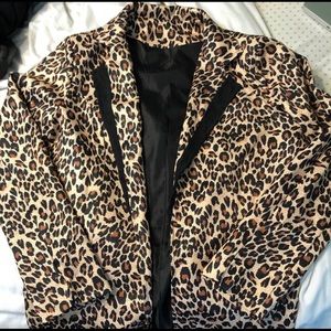 Cheetah Blazer